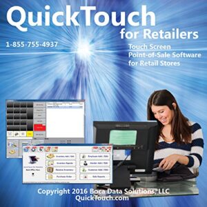 touch screen point-of-sale software for retail stores
