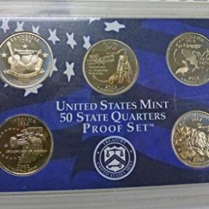 2002 S Statehood Quarters Proof Set Original Mint