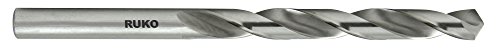 RUKO 214851RO Jobber Length Drill Bit Kit, High Speed Steel (M2), Ground with Split Point, 1/16" to 1/2" (Set of 29)