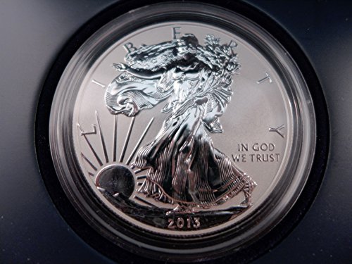 2013 W Silver Eagle Two coin West point mint reverse proof set