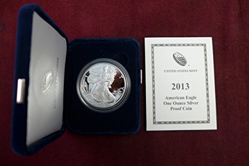 2013 W Silver Eagle Proof Dollar US Mint