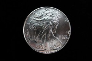 1988 american eagle 1 oz. silver dollar brilliant uncirculated