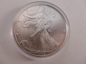 1996 american eagle not perfect condition dollar nearly mint state