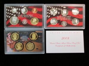 2008 s silver proof set 14 piece set