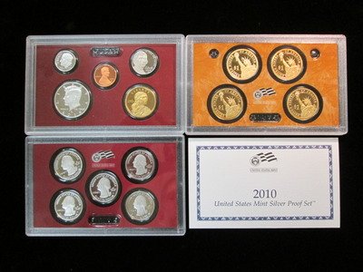 2010 S Silver Proof Set 14 coin set