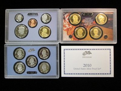 2010 S Mint Proof Set 14 Coin Set