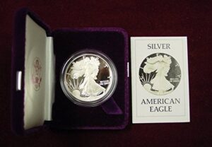 1986 s silver eagle proof