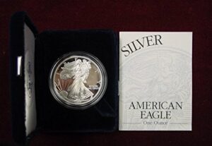1997 p silver eagle proof