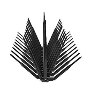 Plastic Bird Spikes 7 inch Wide Black 50 ft. Box