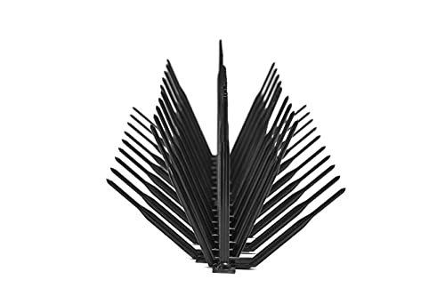 Plastic Bird Spikes 7 inch Wide Black 50 ft. Box