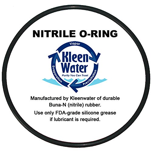 KleenWater String Wound Water Filter Cartridges, Made in the USA, 4.5 x 10 Inch, 50 Micron, Compatible with AP814 and AP801 Aqua-Pure, Pack of 3 Filters with O-Ring