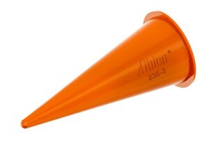 albion engineering company 235-3(25 pack) orange cone nozzles for albion professional line caulking guns, pack of 25
