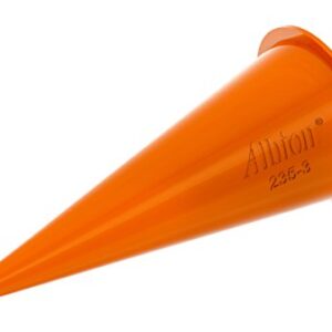 Albion Engineering Company 235-3(25 Pack) Orange Cone Nozzles for Albion Professional Line Caulking Guns, Pack of 25