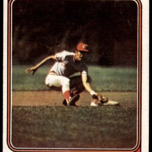 1974 Topps # 435 Dave Concepcion Cincinnati Reds (Baseball Card) VG/EX Reds