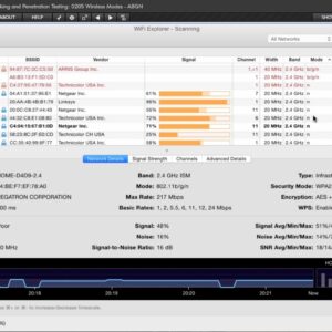 Professional Guide to Wireless Network Hacking and Penetration Testing [Online Code]