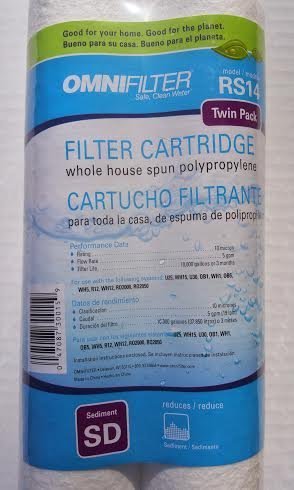 OmniFilter RS14-SD Whole House Filter Replacement Cartridge (2-Pack)