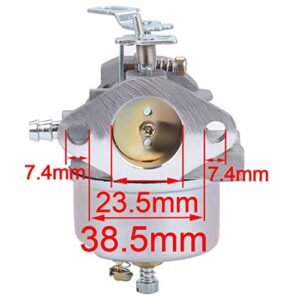 Hipa 632334 632334A Carburetor for Tecumseh HMSK80 HM100 HM70 HM80 HMSK90 HM100 HMSK100 OHSK110 OHSK120 OHSK125 7hp 8hp 9hp Snow Blower Snowthrower King Engine