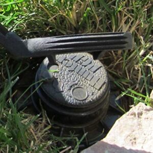 Keyfit Tools Sprinkler Head Wrench The Fastest Most Versatile Tool To Remove Replace & Adjust Sprinkler Heads With No Digging & No Mess. Works On All Brands of Spray Rotor Heads & Jar Top Valves