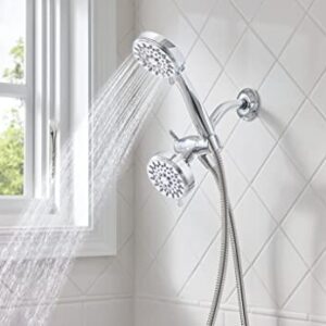 Moen 20016 Ignite Dual Hand Held And Multi Function Shower Head Combo Package With Hose And Diverter, Chrome, 3.75"