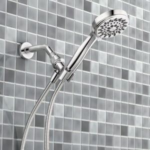 Moen 20016 Ignite Dual Hand Held And Multi Function Shower Head Combo Package With Hose And Diverter, Chrome, 3.75"