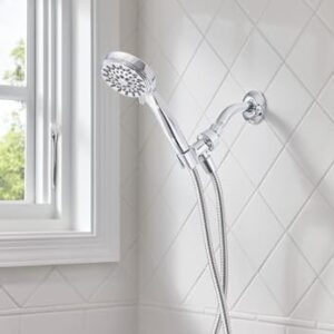 Moen 20016 Ignite Dual Hand Held And Multi Function Shower Head Combo Package With Hose And Diverter, Chrome, 3.75"