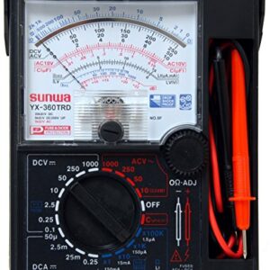 Sunwa YX360-TRD 7-Function 16-Range Analog Multimeter With One Touch Capacitance Estimation