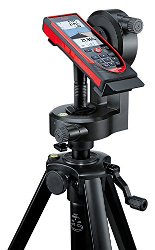 Leica DISTO S910 Pro Pack 984ft Range Laser Distance Measurer Pro Kit, Point to Point Measuring, Hard Case, TRI70 Tripod, FTA360S Adapter, Red/Black