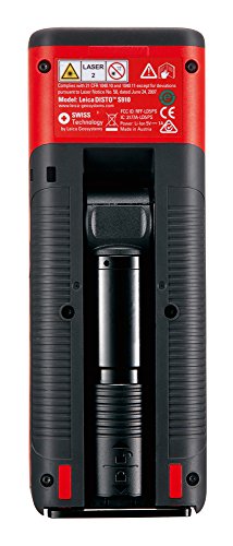 Leica DISTO S910 Pro Pack 984ft Range Laser Distance Measurer Pro Kit, Point to Point Measuring, Hard Case, TRI70 Tripod, FTA360S Adapter, Red/Black