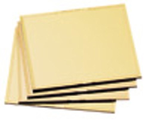 Radnor 4 1/2" X 5 1/4" Shade 10 Gold-Coated Polycarbonate Filter Plate