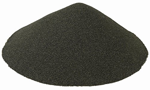 BLACK BEAUTY Abrasive Blast Media Extra Fine Abrasive 30/60 Mesh Size for use in Sandblast Cabinet - 25 LBS