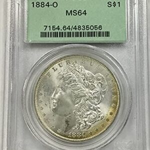 1884 O Morgan Dollar PCGS MS64