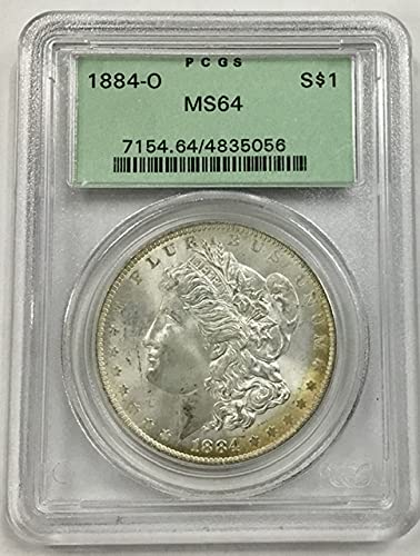 1884 O Morgan Dollar PCGS MS64