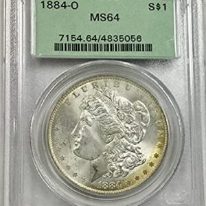 1884 O Morgan Dollar PCGS MS64