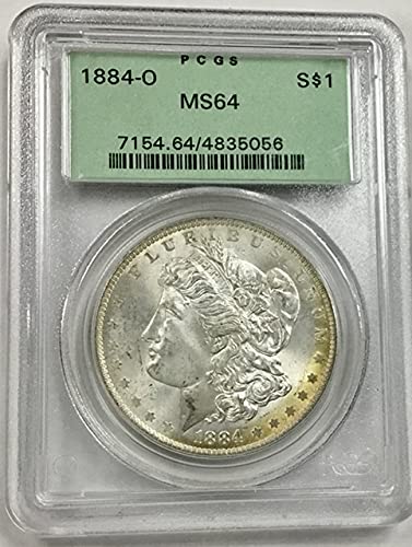 1884 O Morgan Dollar PCGS MS64