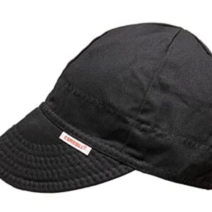 Comeaux Caps Reversible Welding Cap Solid Black 7 7/8