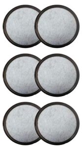 nispira 6-replacement charcoal water filters for mr. coffee machines
