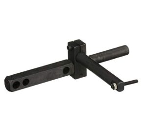 hhip 3900-2123 steel mill vise stop for 5" and 6" vises,black
