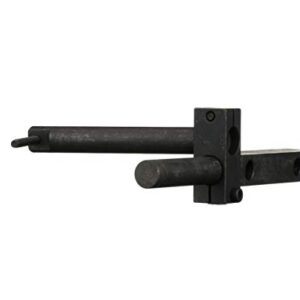 HHIP 3900-2123 Steel Mill Vise Stop for 5" and 6" Vises,Black