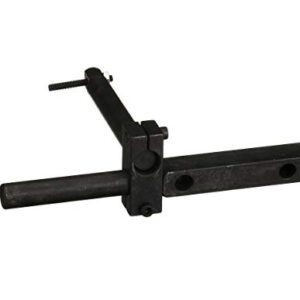 HHIP 3900-2123 Steel Mill Vise Stop for 5" and 6" Vises,Black