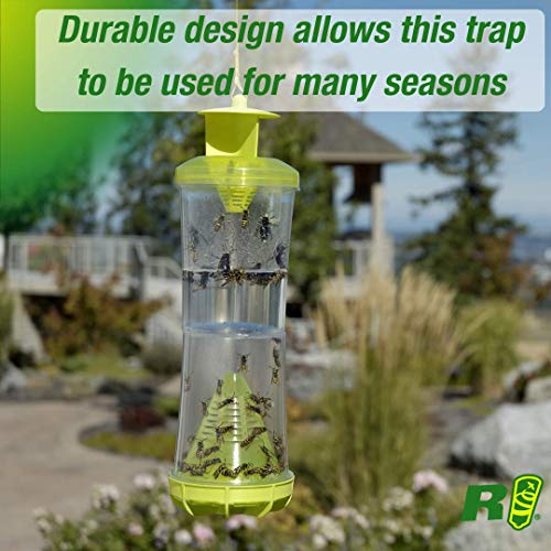 RESCUE! Non-Toxic Wasp, Hornet, Yellowjacket Trap (WHY Trap) Attractant Refill - 2 Week Refill - 8 Pack