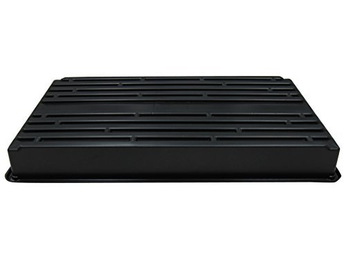 Yield Lab 10 x 20 Inch Black Plastic Propagation Tray (10 Pack) – Hydroponic, Aeroponic, Horticulture Growing Equipment