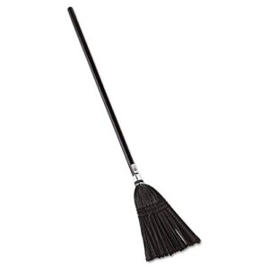 rubbermaid 2536 lobby pro synthetic-fill broom, 37 1/2-inch height, black