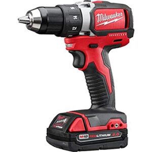 Milwaukee 2798-22CT-18V Compact Brushless Drill/Brushless Impact Combo Kit (2 Tool) + 2 Li-Ion Battery(18V/1.5Ah) + Multi-Voltage Charger(12-18V) + Belt Clip + Contractor Bag