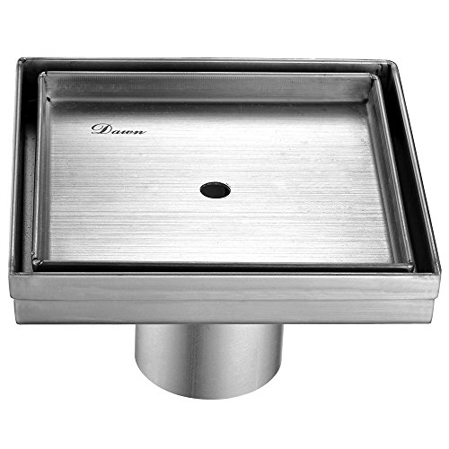 Dawn SCO050504 Colorado River Series Square Shower Drain, 5-Inch