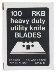 allway tools rkb100 3 notch utility knife blades 100 count