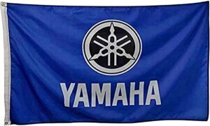 nuge yamaha motorcycle flag 3' x 5' indoor outdoor moto banner