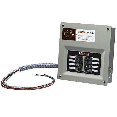 Generac 6852 Home Link Upgradeable Transfer Switch Kit: Power Your Home with Confidence, 30 Amp, Multi