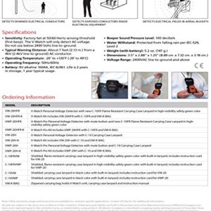 Greenlee HD Electric VW-20H V-Watch Personal Voltage Detector