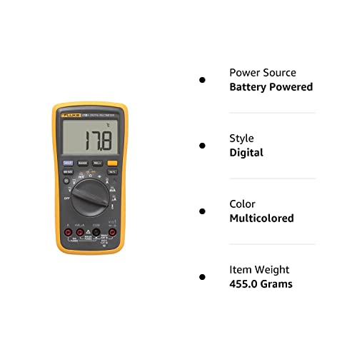 Fluke 17B+/IN CATIII Digital Multimeter