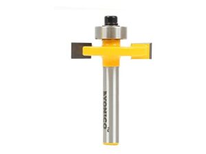 yonico slot cutter router bit 1/4-inch height x 3/8-inch depth 1/4-inch shank 14184q